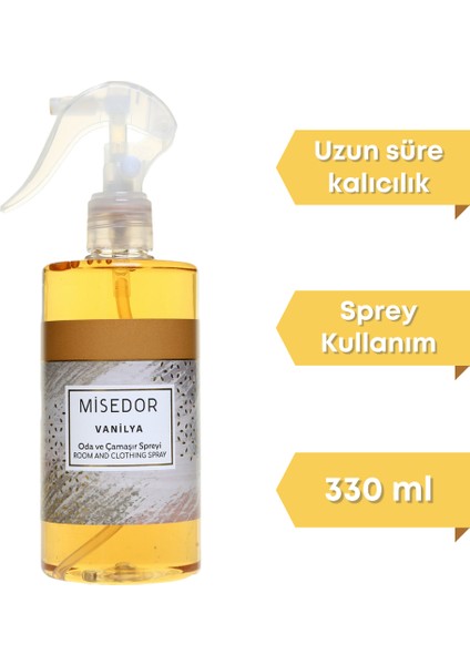 Vanilya Oda Kokusu ve Çamaşır Parfümü 330 ml