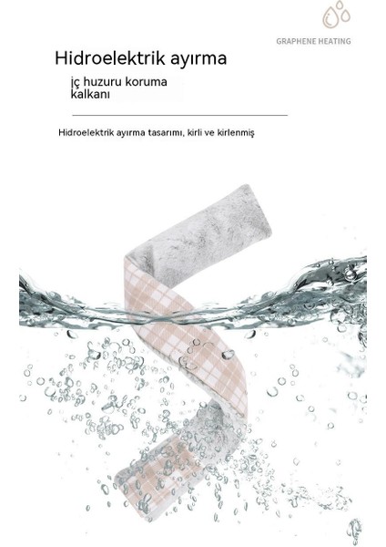 Akıllı Isı Eşarp Elektrikli Isıtma Önlüğü