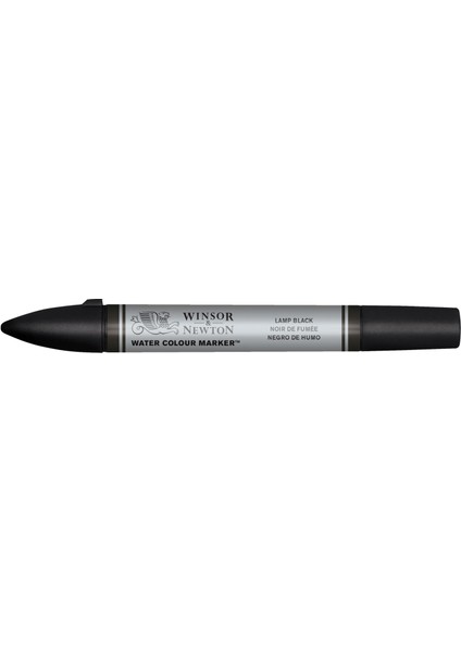 Winsor & Newton Promarker Watercolour Lamp Black 337