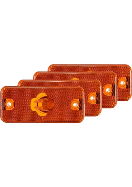 4pcs araba tarafı ışık dönüş sinyali göstergesi Iveco günlük 2006 2007 2008 2009 2011 2011 (Yurt Dışından)