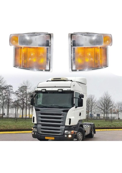 2 Adet Kamyon Scania Kamyon İçin Yan Köşe Lambası 114 G400 P400 R420 Köşe Lambası 1387155 1385410 (Yurt Dışından) fiyatları