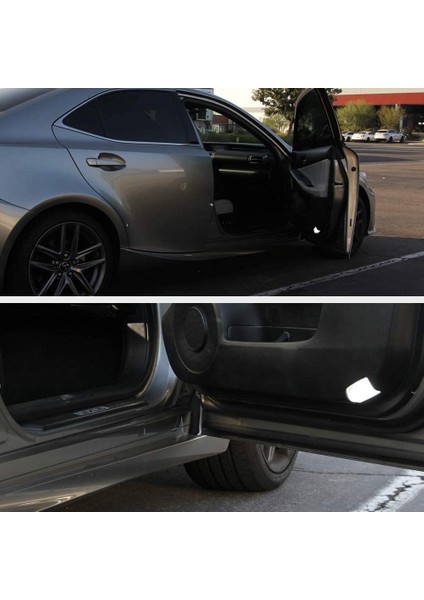 Toyota Land Cruiser 200 Serisi 150 Serisi Prado Mk4 J150 Lexus ES240 IS250 LED Nezaket Kapı Ampul Beyaz (Yurt Dışından) fırsatları