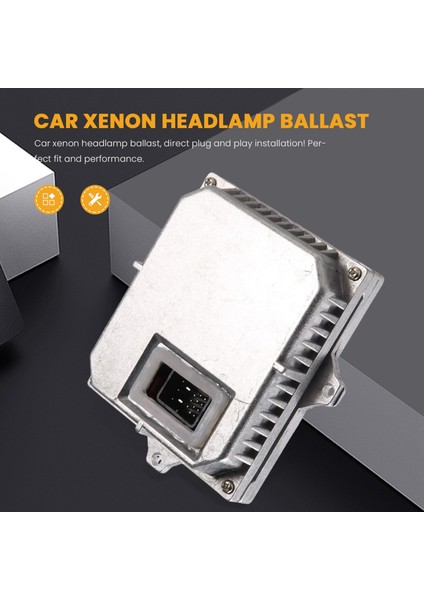 1307329074 Yeni 02-07-Bmw E46 E63 E64 650I 330CI M3 X3 Xenon Balast Hıd Far Ampulü Kontrol Ünitesi Bilgisayar Modülü (Yurt Dışından)