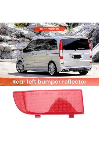 Arka Tampon Reflektörü Işığı Mercedes-Benz Vito Viano W639 Için Solcu 6398260040 6398260440 (Yurt Dışından)