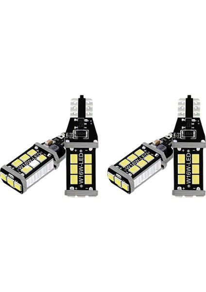 Parlak Beyaz Canbus LED Ampul Araba Yedekleme Ters Işıklar İçin 912 921 T15 W16W (Yurt Dışından)