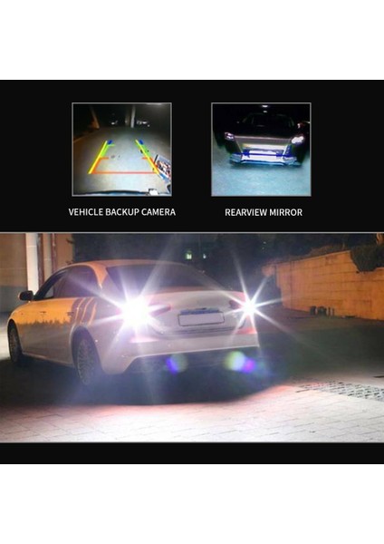 Parlak Beyaz Canbus LED Ampul Araba Yedekleme Ters Işıklar İçin 912 921 T15 W16W (Yurt Dışından) fırsatları