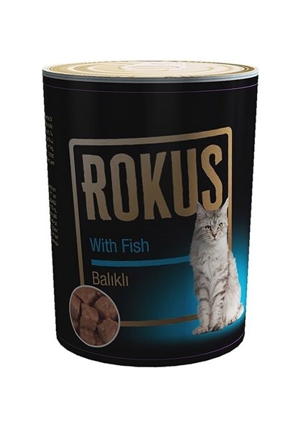 Balıklı 410 gr Kedi Konserve Maması