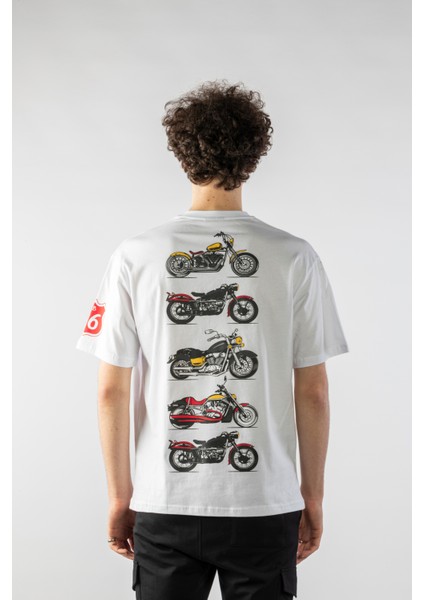 Erkek Custom Baskılı Oversize Kısa Kollu T-Shirt