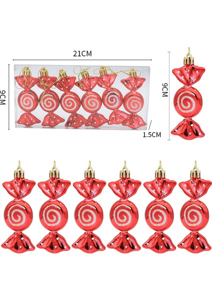 Noel Dekorasyon Noel Ağacı Şeker Kolye (Yurt Dışından)