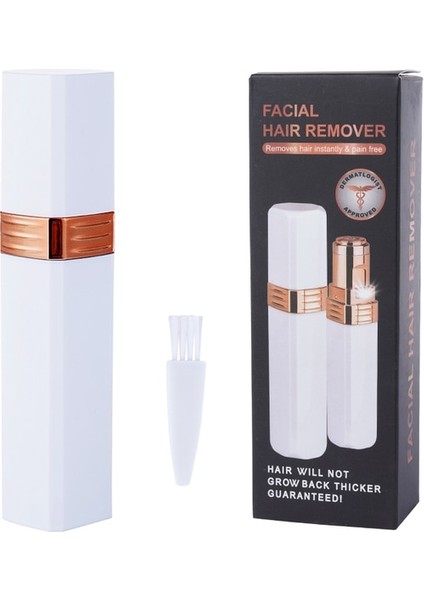 USB Elektrikli Epilasyon Ruj Şekli Kadın Yüz Epilatör Sökücü Ağrısız Güvenlik (Yurt Dışından)