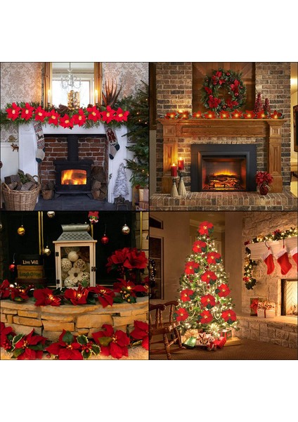LED Fener Noel Çelengi Dıy Dekorasyon (Yurt Dışından)