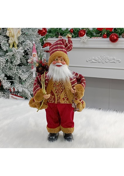 Lucky Power Noel Süsleri Santa Doll (Yurt Dışından)