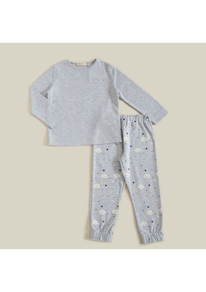 Pijama Set Gri Melanj