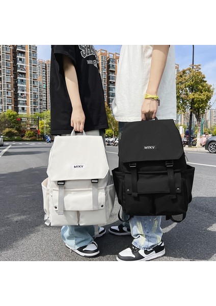 Öğrenci Trendy Schoolbag Büyük Kapasiteli Sırt Çantası (Yurt Dışından) fırsatları