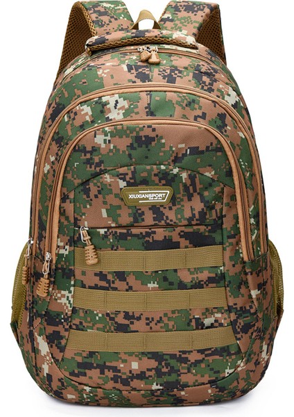 Oxford Kumaş Sırt Çantası Kamuflaj Outdoor Çanta (Yurt Dışından)