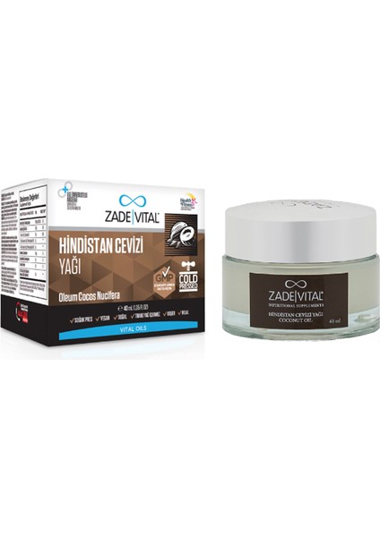 Hindistan Cevizi Yağı Içeren Takviye Edici Gıda 40ml