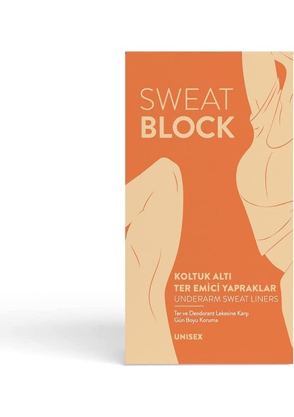 Sweat Block Koltuk Altı Ter Emici Yapraklar 10 Adet