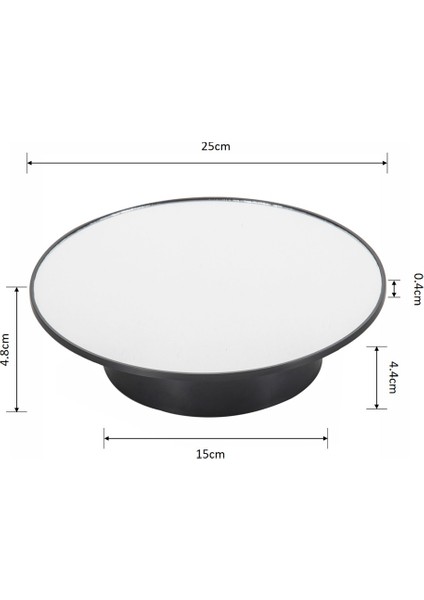 25 cm. USB Güç Döndüren Ekran Stand Video Çekim Planları Pikap - Altın Ayna (Yurt Dışından) fiyatları
