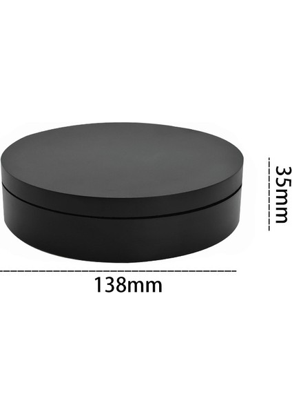 13.8 cm. USB Şarjı Akıllı 360 Derece Dönen Turnot Ekran Stand Video Çekimler Fotoğraf Için Piker Pikiş, Yük 3 kg. - Siyah (Yurt Dışından) fiyatları