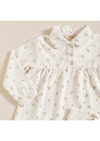 Pijama Set Baskılı Ekru fiyatları