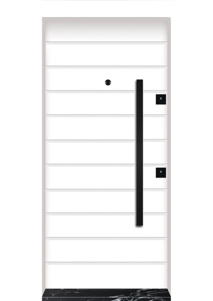 MN-1834 Daire Giriş Kapısı Çelik Kapı