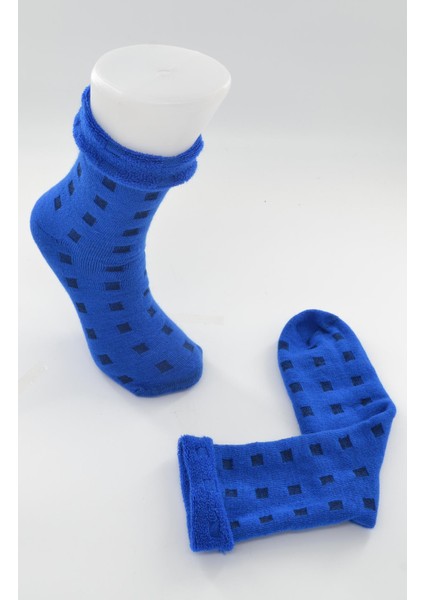 Flora Bayan Özel Koleksiyon Dikişsiz Burun Havlu Çorap