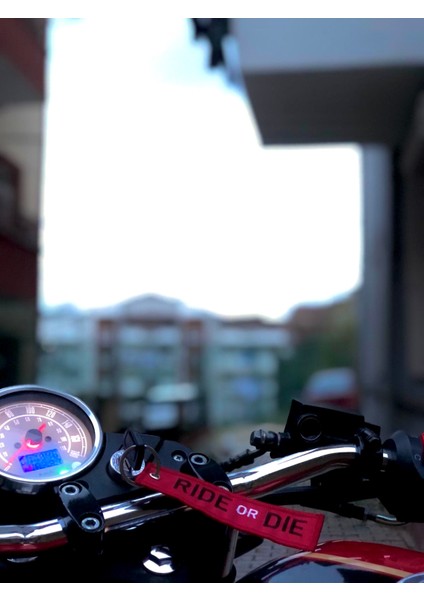Ride Or Die Motorcu Kumaş Anahtarlık modelleri
