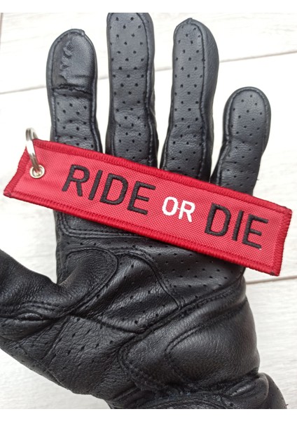 Ride Or Die Motorcu Kumaş Anahtarlık fırsatları