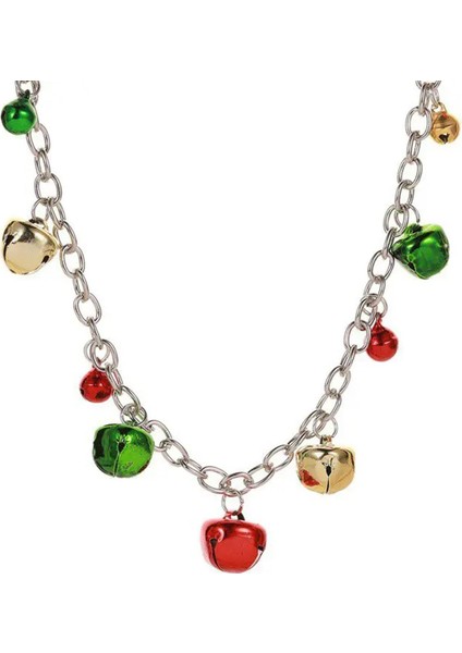 Yılbaşı Çıngıraklı Renkli Kolye modelleri