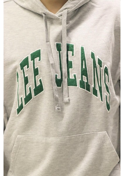 L84JRYMP Erkek Gri Kapüşonlu Sweat fırsatları