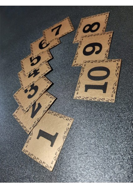 Kapı Numarası 5.5x6.5 cm Metalik Altın Sarı Üzeri Siyah Baskı Kendinden Yapışkanlı No:1 Den 10’a fiyatları
