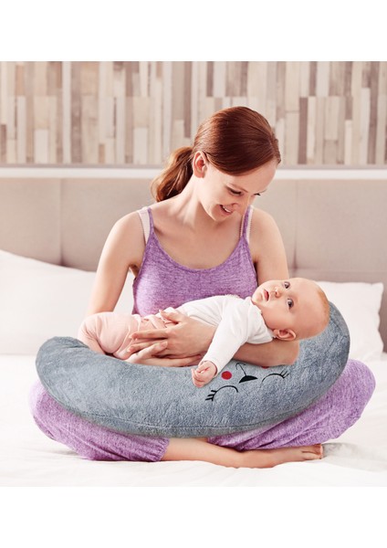 Bebek Emzirme Destek ve Oturma Minderi Yastığı