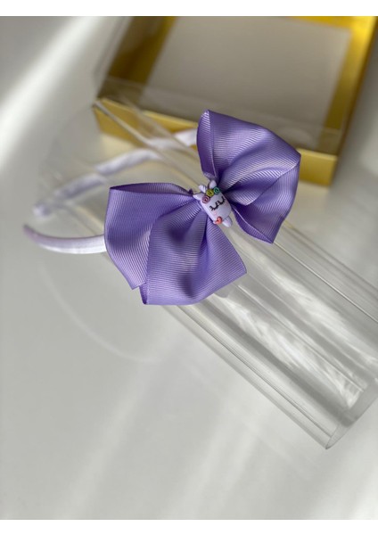 Lila Mor Fiyonk Kurdele Ice Dondurma Figürlü Bebek Annen Kız Çocuk Bebek Taç modelleri