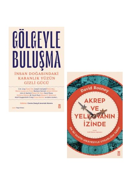 Gölgeyle Buluşma + Akrep ve Yelkovanın Izinde 2 Kitap Set