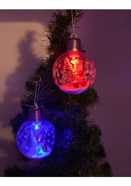 Yılbaşı Noel Baba Işıklı Lüks Koleksiyonluk Teraryum Fanus Çam Ağacı Top Süs Dekorasyon indirimleri