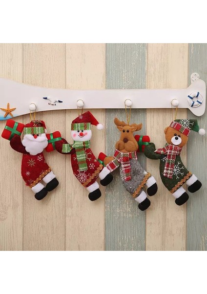 Yeni Yıl Yılbaşı Özel Hediye Paket Santa Noel Baba Koleksiyonluk Büyük Peluş Çam Ağacı Süs fiyatları