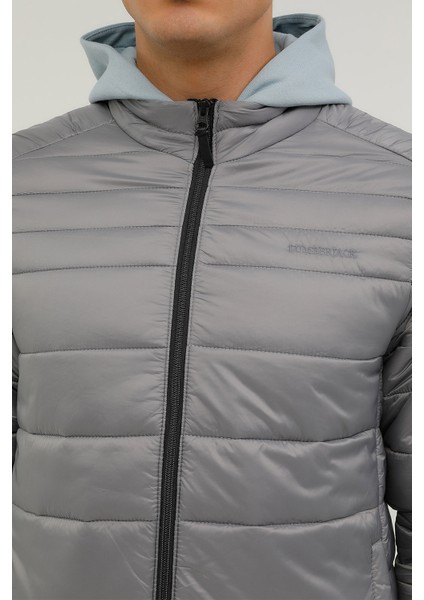 M-Brt Plus Coat 2pr Gri Erkek Mont fırsatları