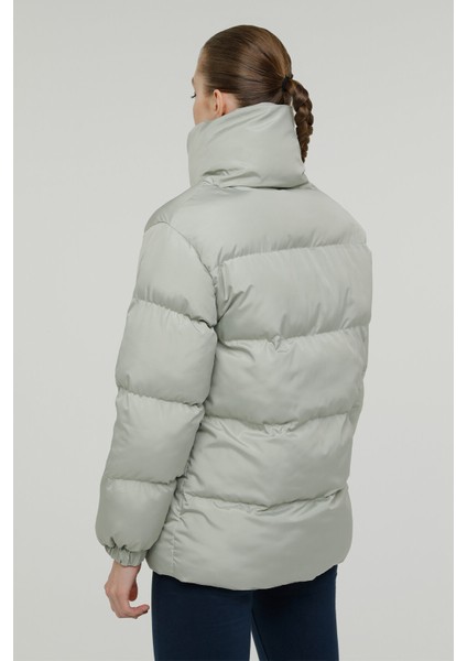 W-SN2060 Serena Coat 2pr Pastel Mınt Kadın Uzun Kaban fiyatları
