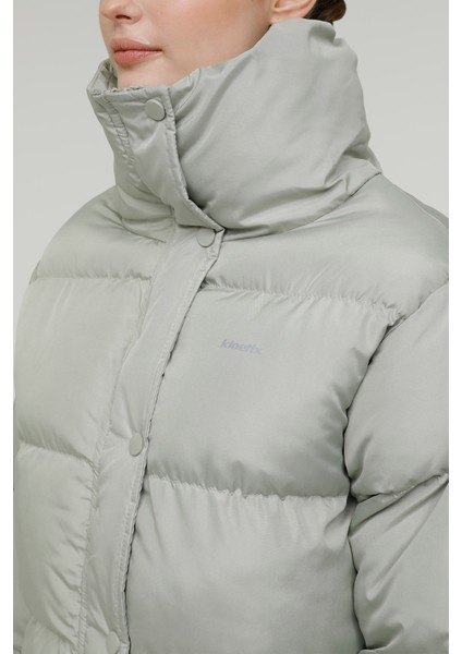 W-SN2060 Serena Coat 2pr Pastel Mınt Kadın Uzun Kaban fırsatları