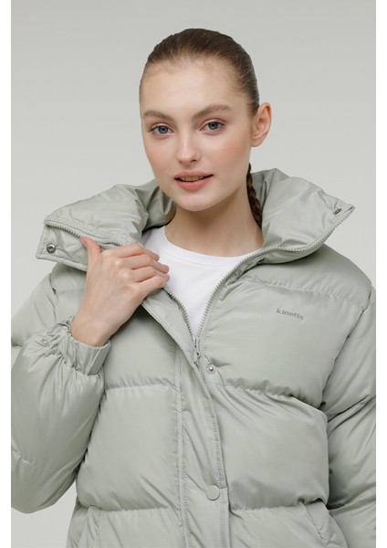 W-SN2060 Serena Coat 2pr Pastel Mınt Kadın Uzun Kaban indirimleri
