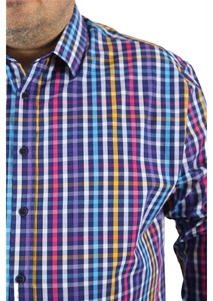 Büyük Beden Erkek Piqquare Gömlek 23360 Beyaz fiyatları