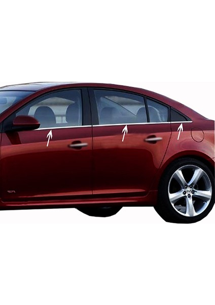 Chevrolet Cruze Sd Uyumlu Cam Çıtası 6 Pcs. P.çelik 2009 Üzeri