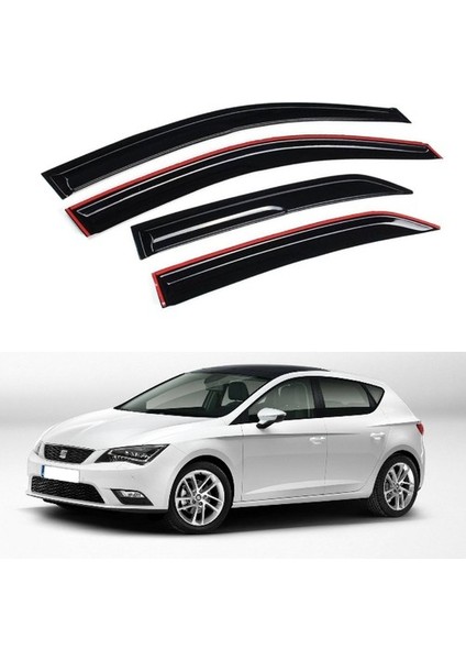 Seat Leon 2012-2019 Mugen 4 Lü Cam Rüzgarlığı