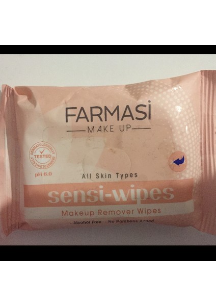 Sensi-Wipes Makyaj Temizleme Mendili