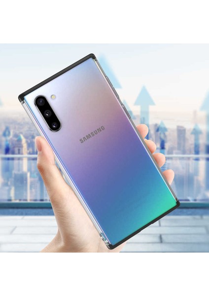 Samsung Galaxy Note 10 Kılıf Şeffaf Mat Görünümlü Transparan Tasarımlı Kapak (Nili) modelleri