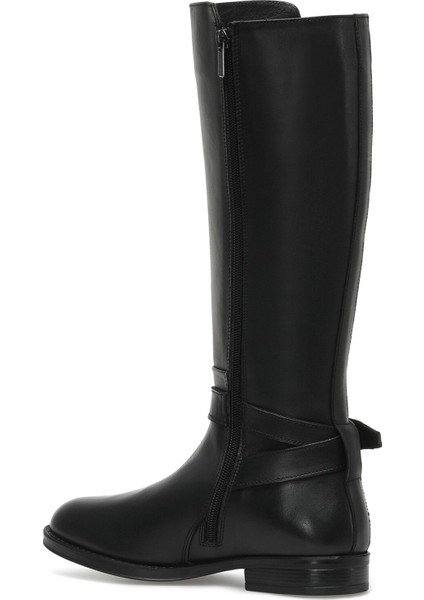 Denna 2pr Siyah Kadın Düz Çizme modelleri