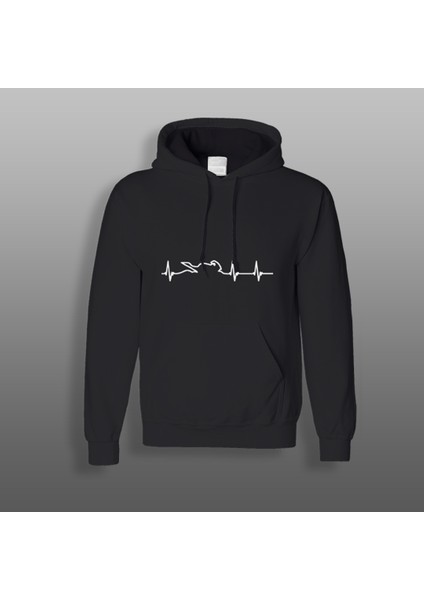 Ritim Motorcu Siyah Sweatshirt