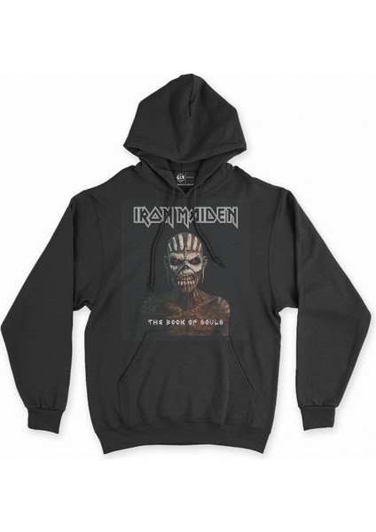 Iron Maiden The Book Of Souls Siyah Sweatshirt Hoodie