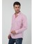 Erkek Kalın Dik Çizgili Uzun Kollu Slim Fit Gömlek Sg-U 21Y-4300599 2