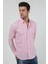 Erkek Kalın Dik Çizgili Uzun Kollu Slim Fit Gömlek Sg-U 21Y-4300599 3